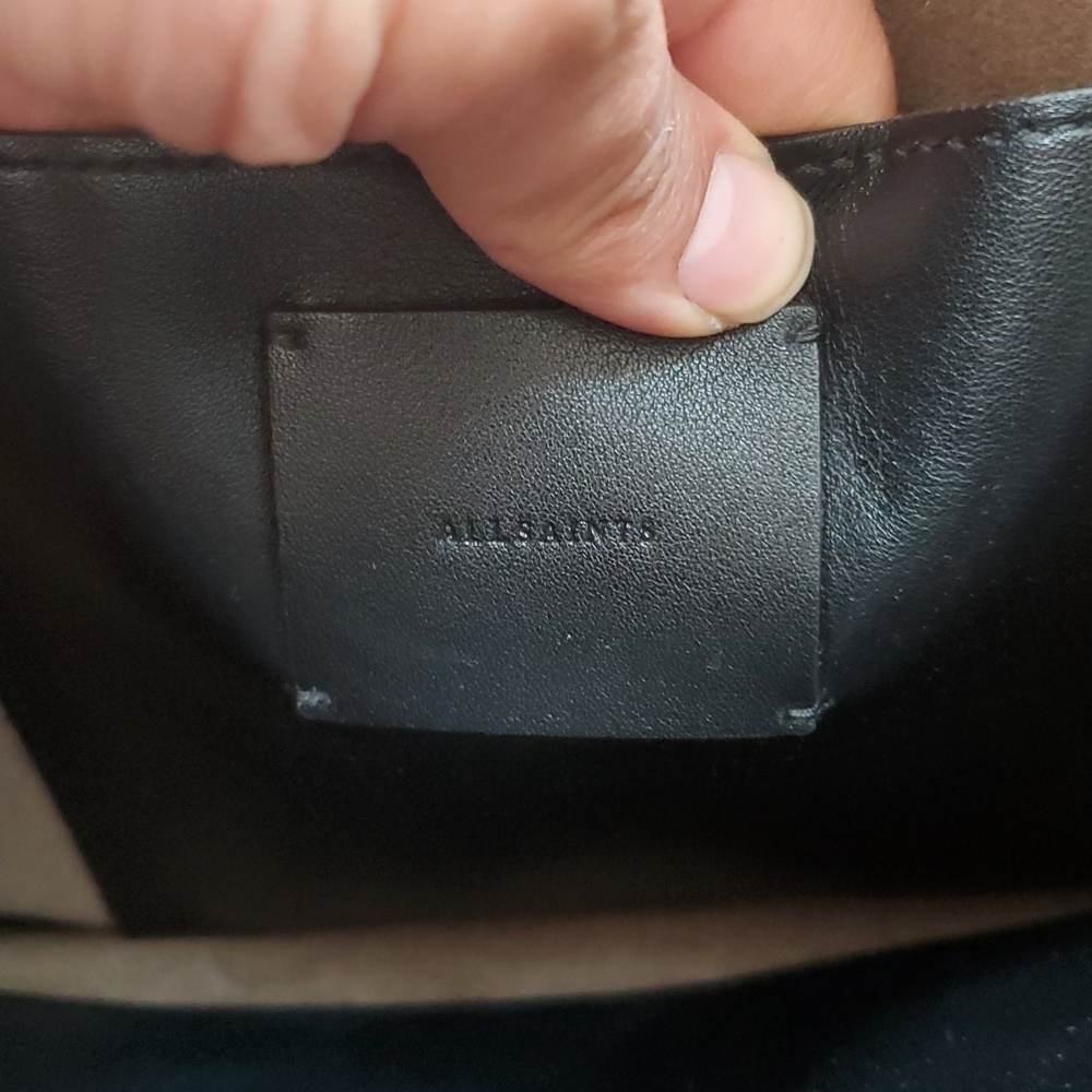 All Saints Beaumont Leather Hobo - Picture 8 of 9